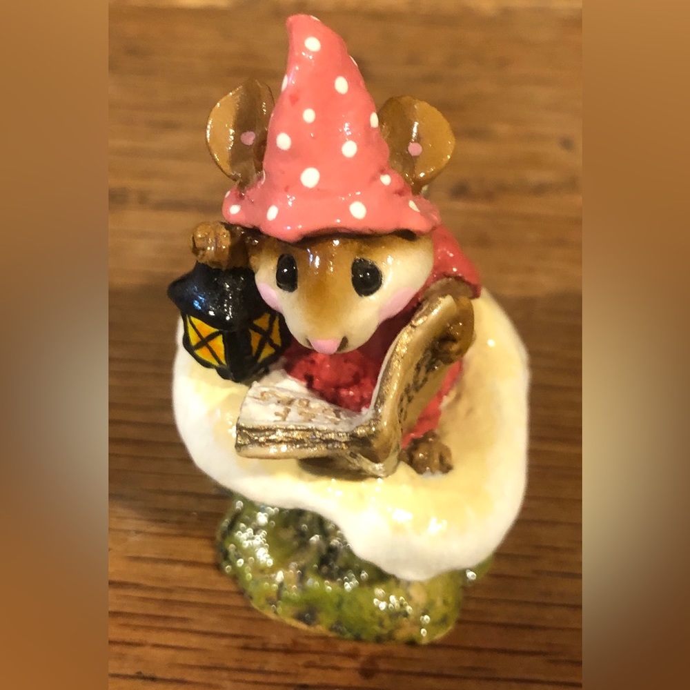 Wee Forest Folk Elf Tales Pink M-163 1989